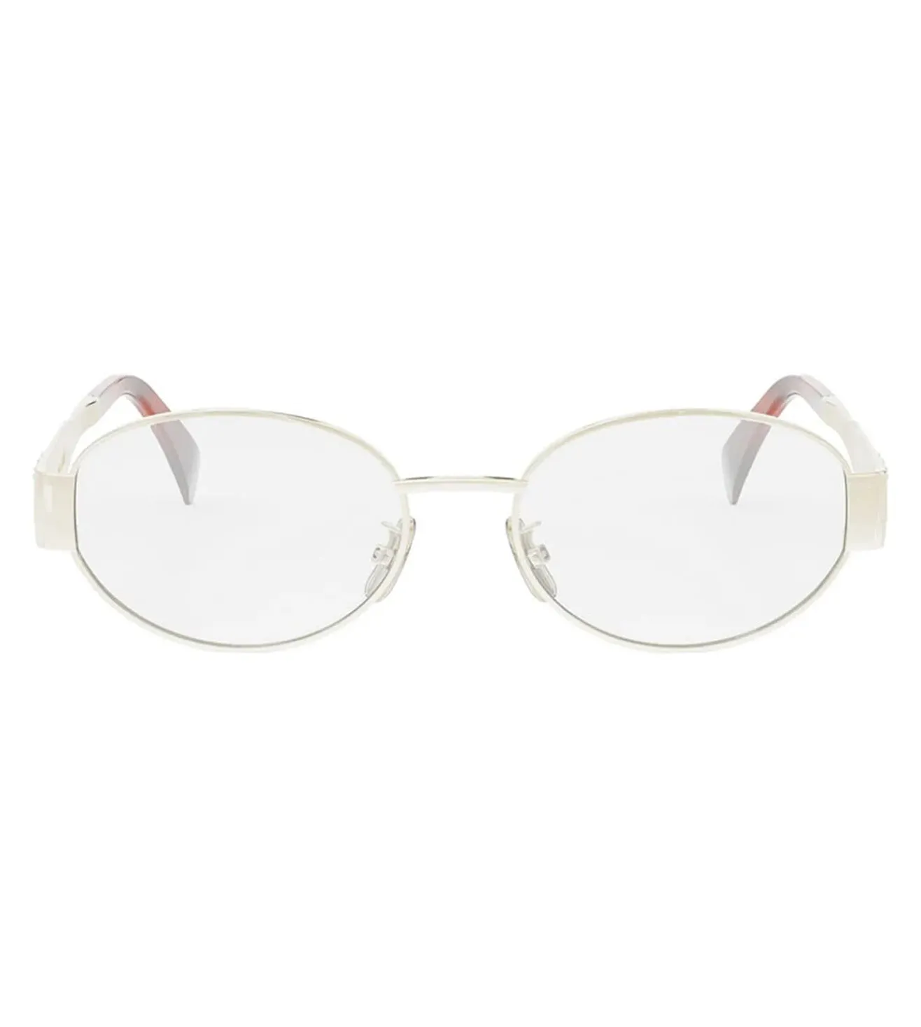 Celine Women's Gold Oval Sunglasses