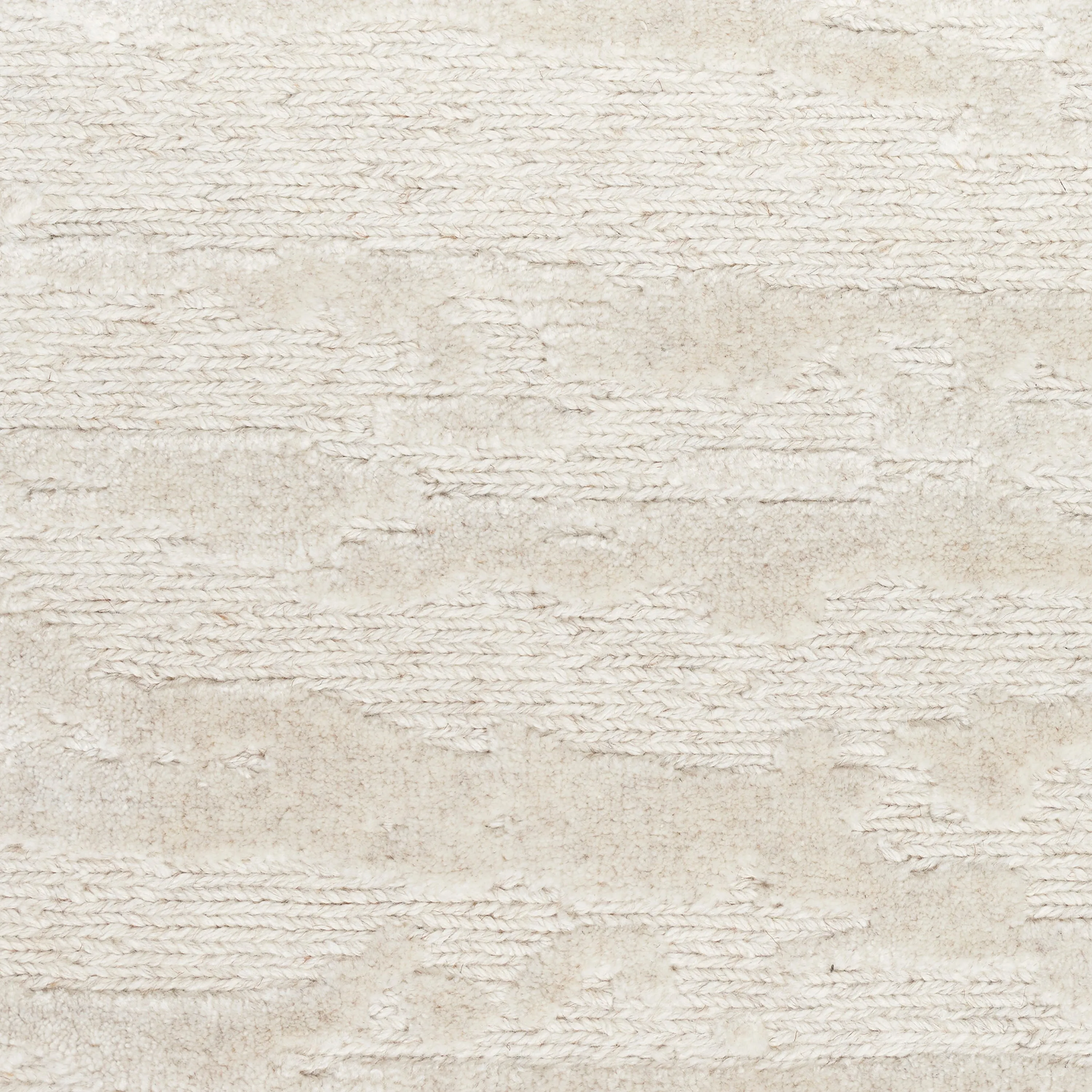 Ivory Essentials Contemporary Wool Luxcelle Blend Rug